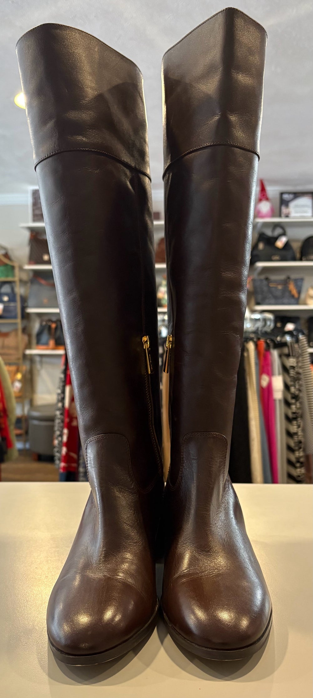 Michael Kors Dylyn Knee High Boots Size 8.5M