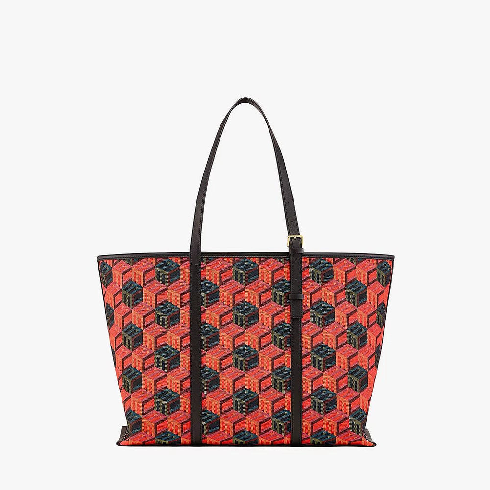 
                      
                        MCM Shopper in Cubic Monogram Jacquard
                      
                    