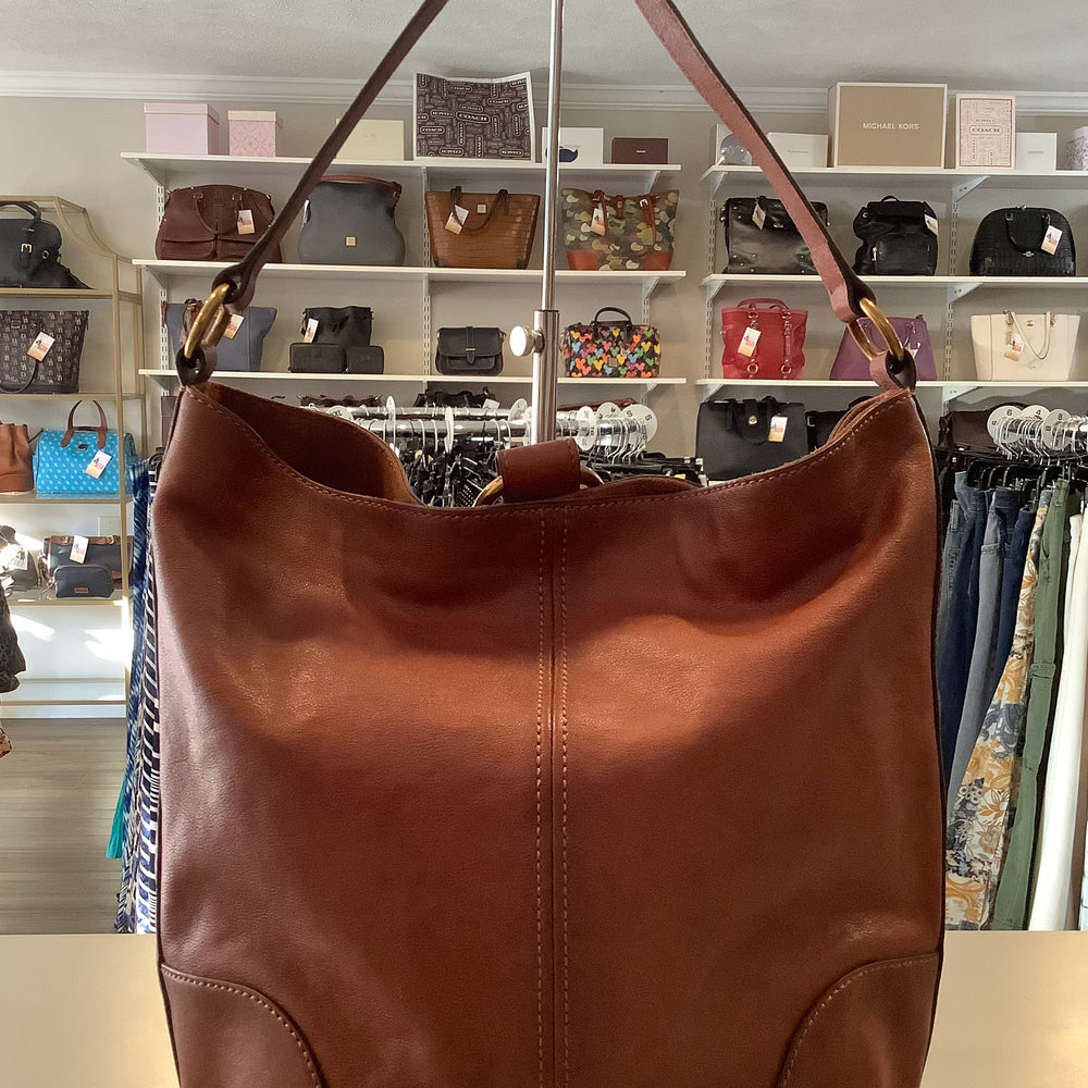 
                      
                        Frye Leather Ring Shoulder Bag
                      
                    