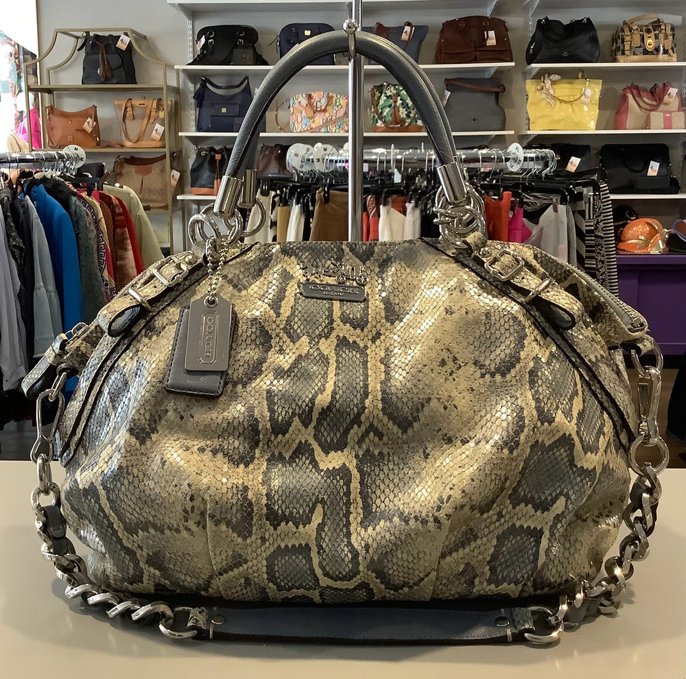 Coach Limited Edition Python Shoulder Bag