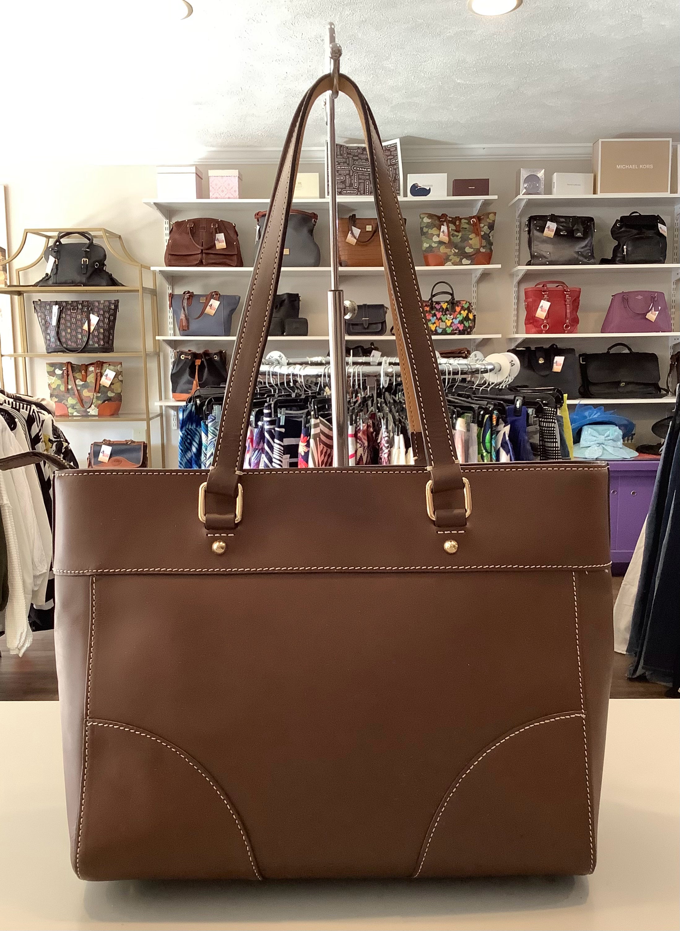 Dooney and bourke large mila tote sale