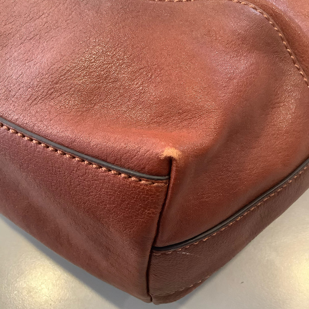 
                      
                        Frye Leather Ring Shoulder Bag
                      
                    