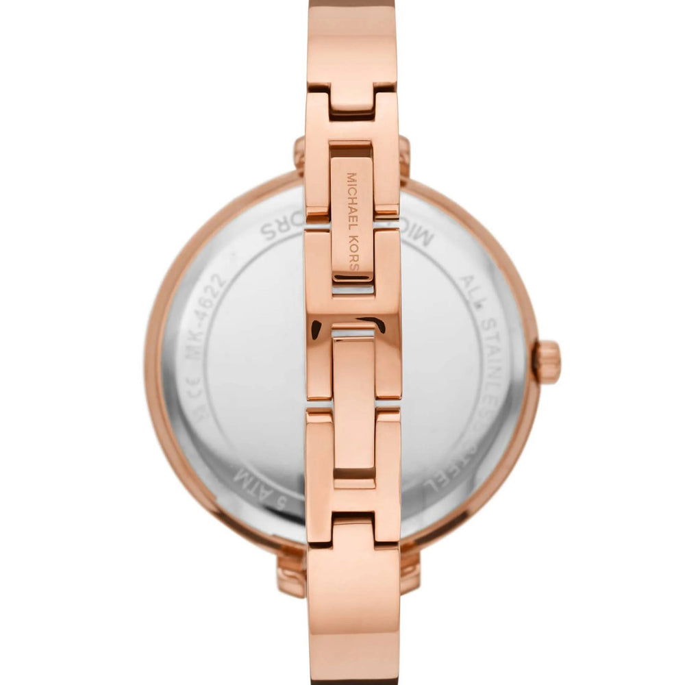 
                      
                        Michael Kors Jaryn Rose Gold Tone Stainless Steel Women's Watch
                      
                    