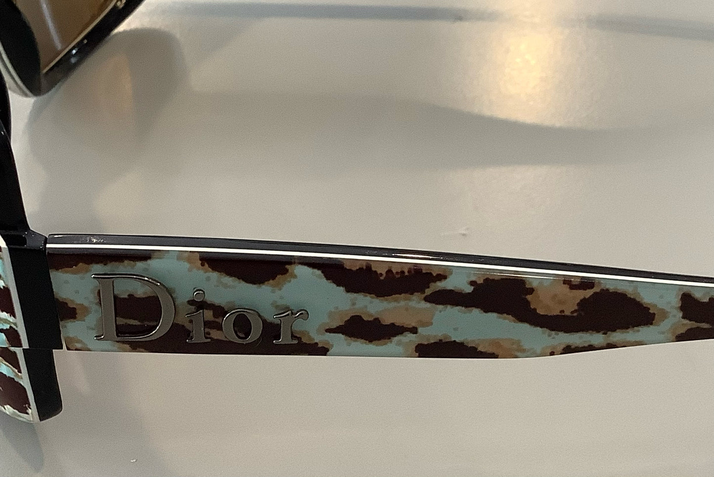 Christian Dior Animal Print Sunglasses