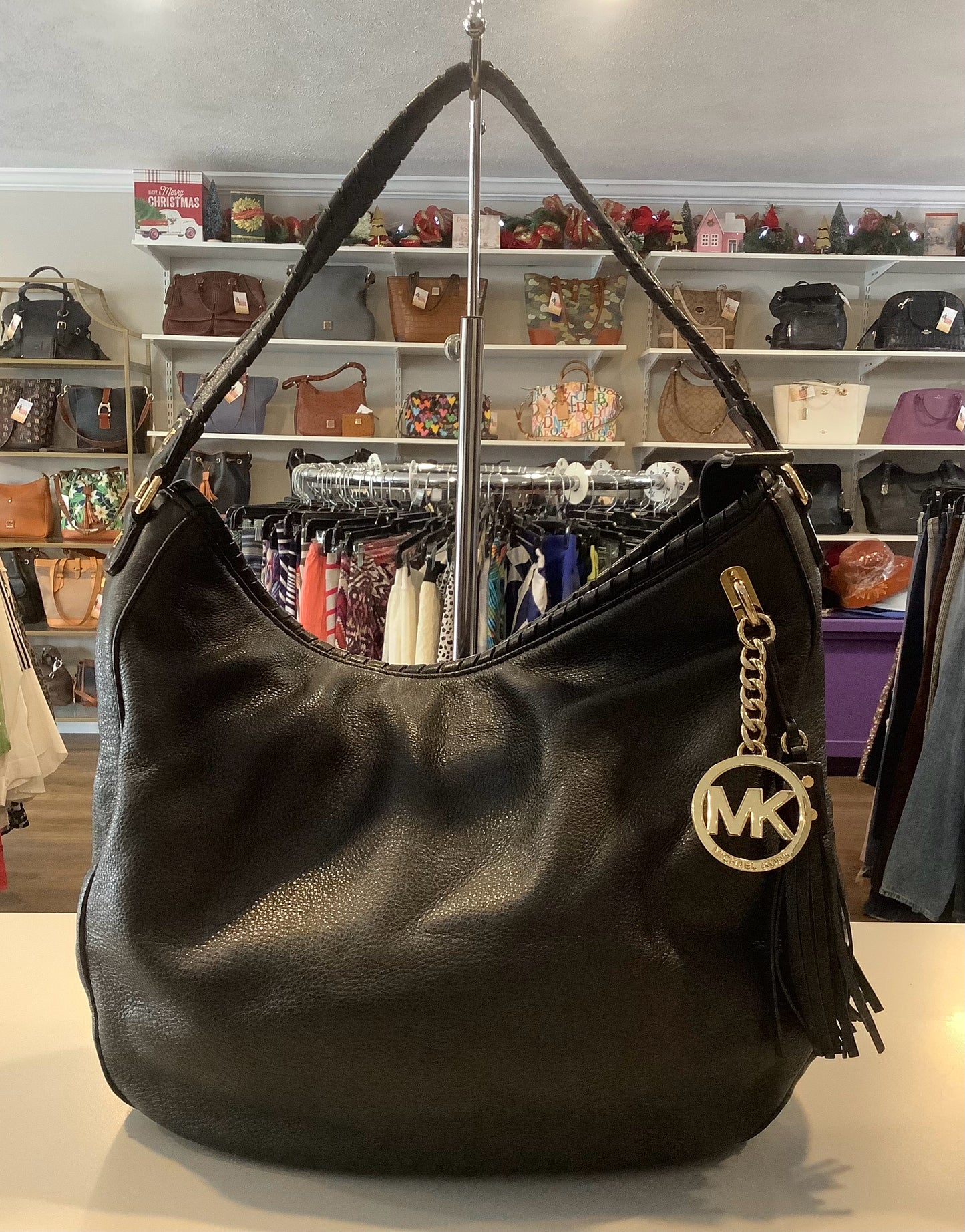 Michael Kors Shoulder Bag with Braided Strap