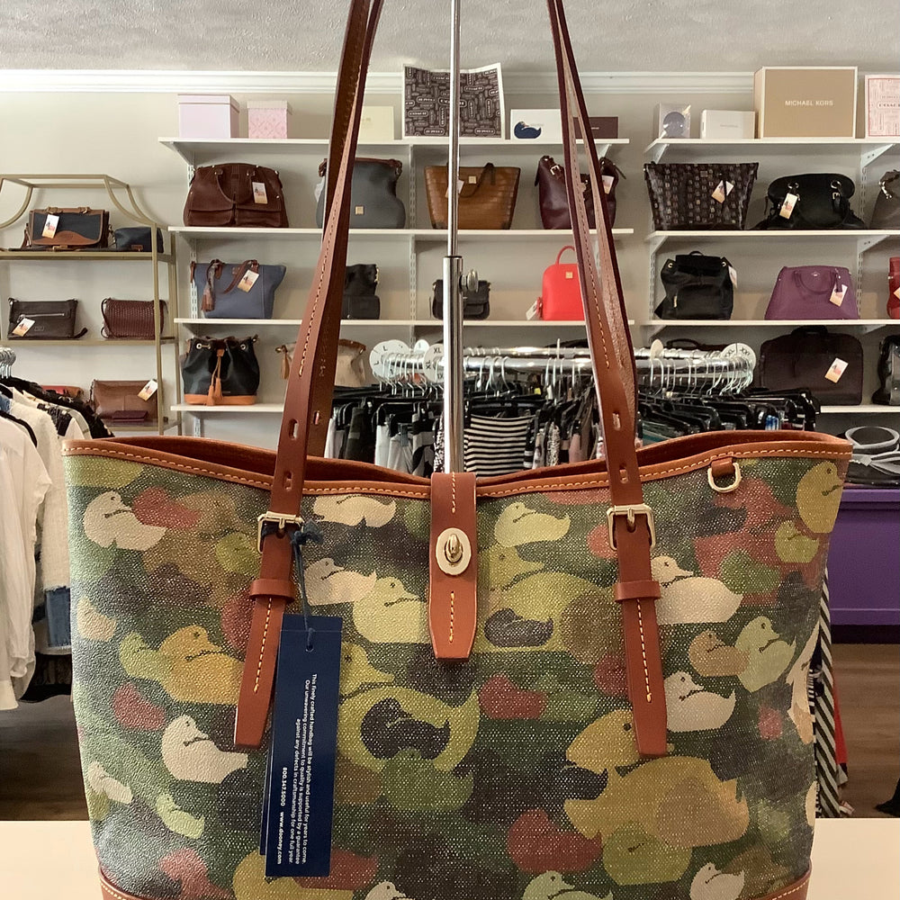 Dooney & Bourke Camouflauge Duck Dover Tote