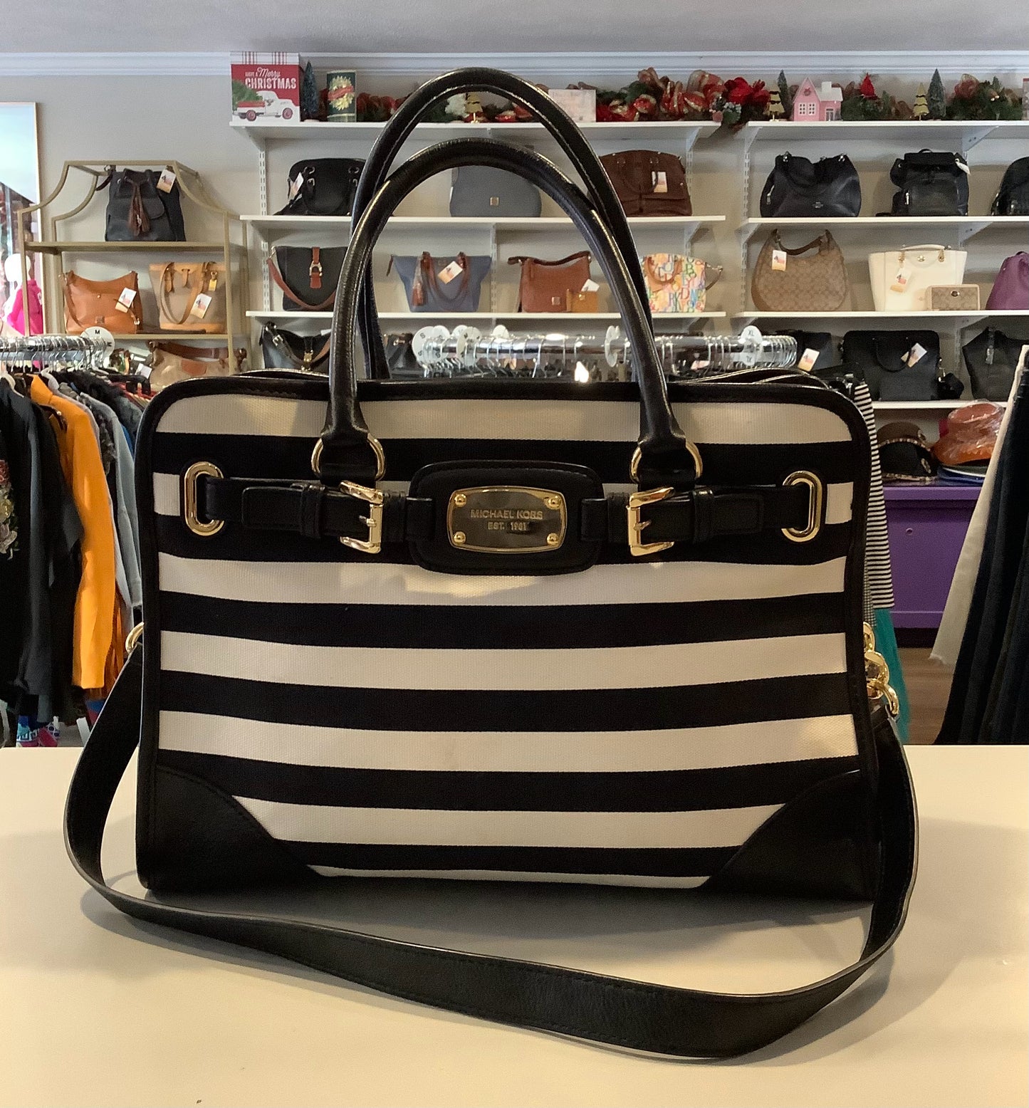 Michael Kors Black and White Hamilton