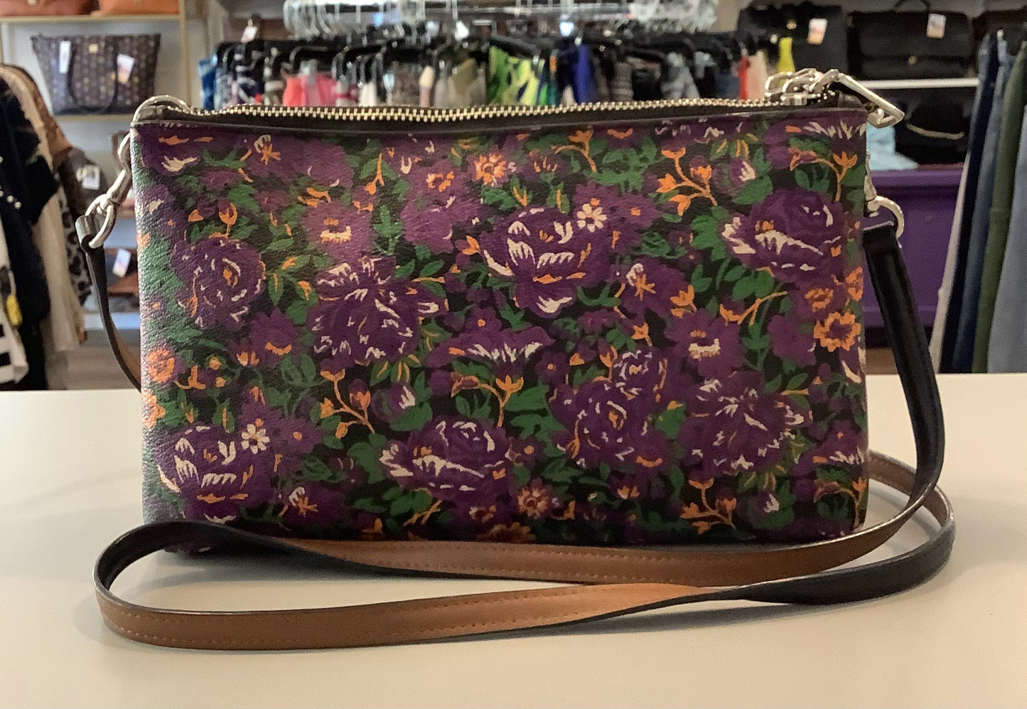 Coach Lyla ose Meadow Floral Violet Crossbody