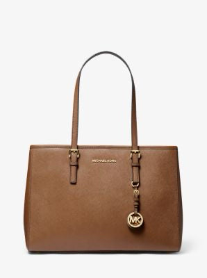 
                      
                        Michael Kors Jet Set Saffiano Leather Tote Bag
                      
                    