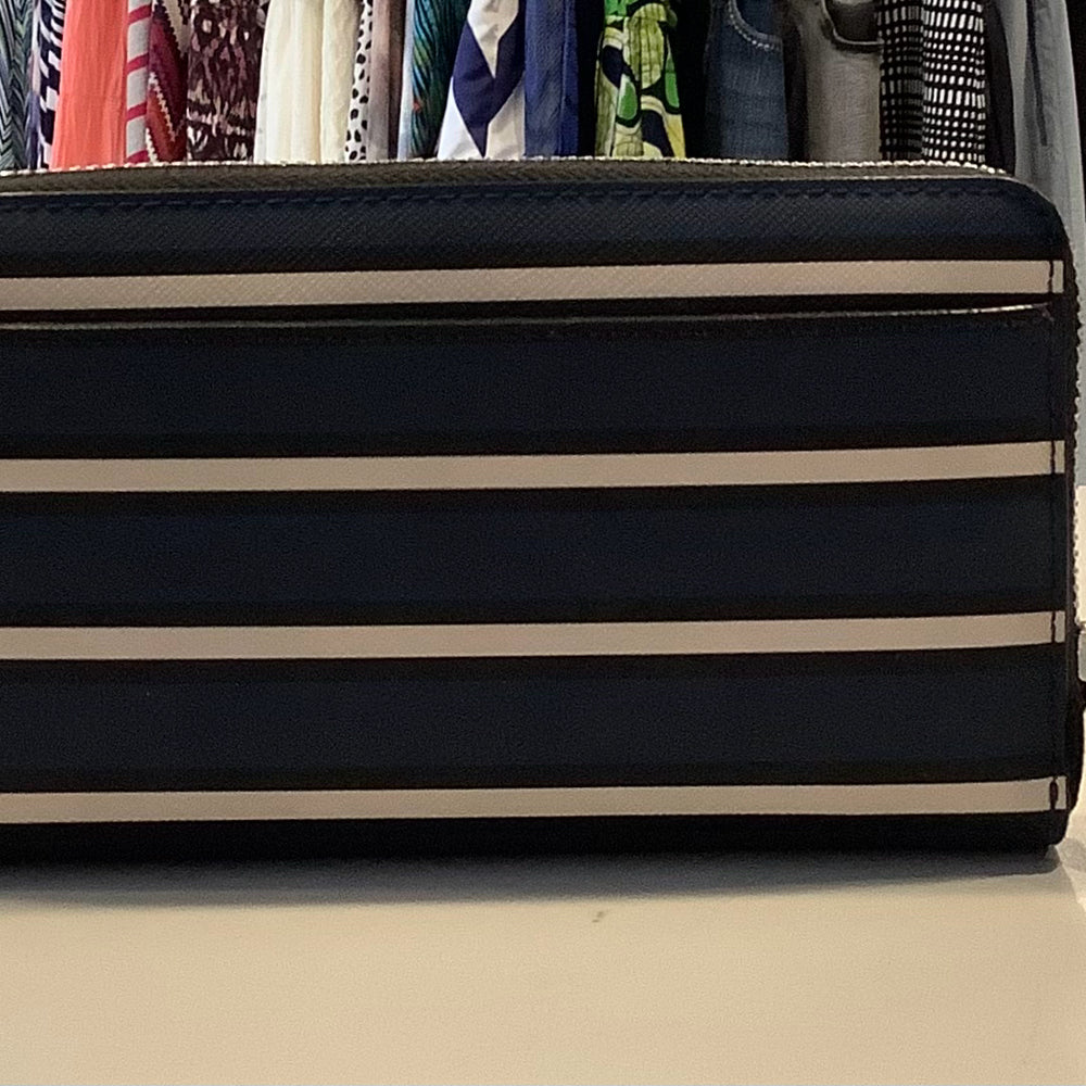 Kate Spade Cameron York Stripe  Large Continental Wallet