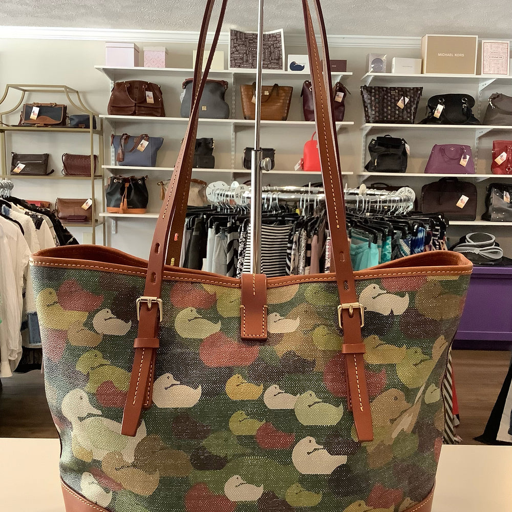 Dooney & Bourke Camouflauge Duck Dover Tote