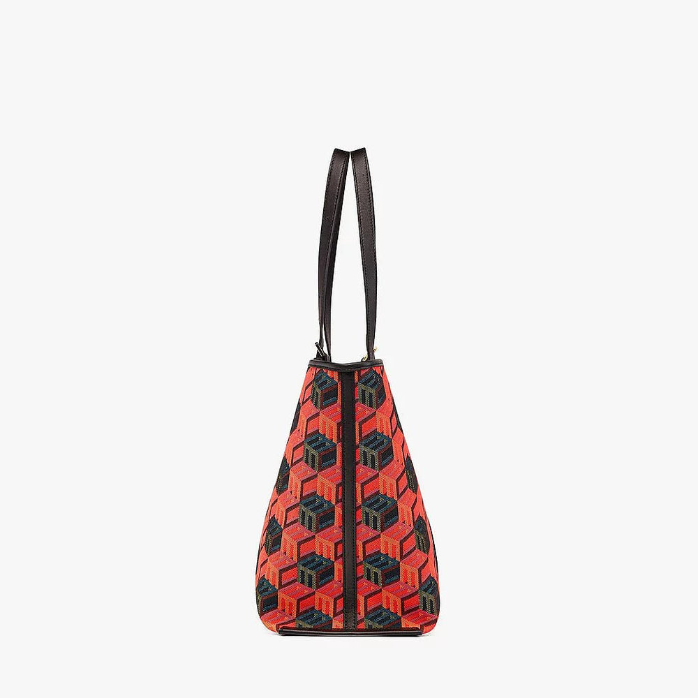 
                      
                        MCM Shopper in Cubic Monogram Jacquard
                      
                    