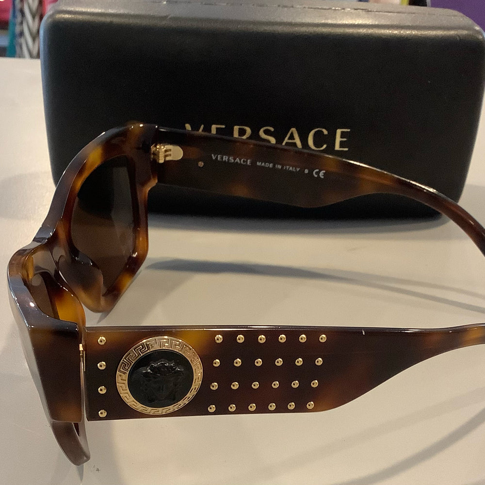 Versace VE Havana Brown Sunglasses