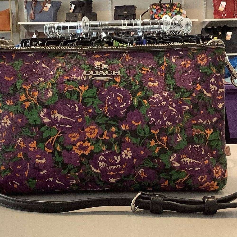 Coach Lyla ose Meadow Floral Violet Crossbody