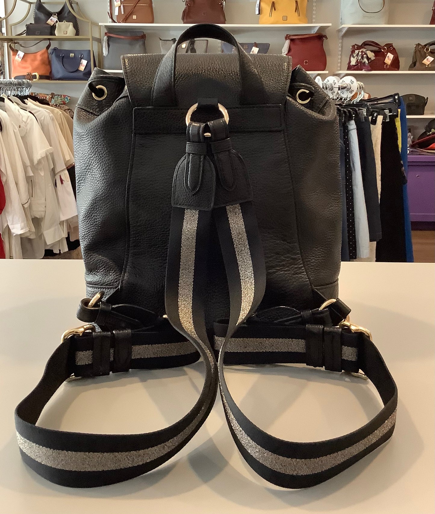 Coach Jes Pebble Leather Backpack