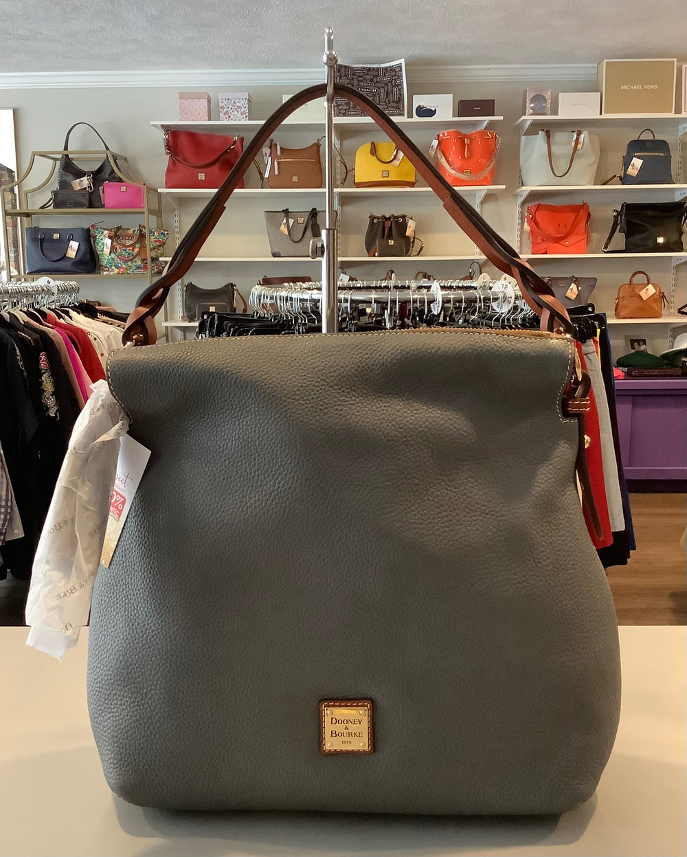 Dooney and Bourke Twist Strap Hobo