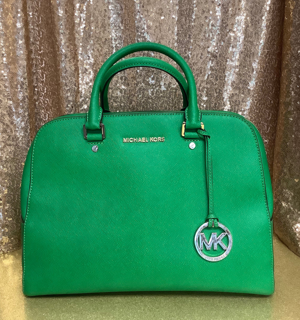 Michael Kors Saffino Leather Handbag